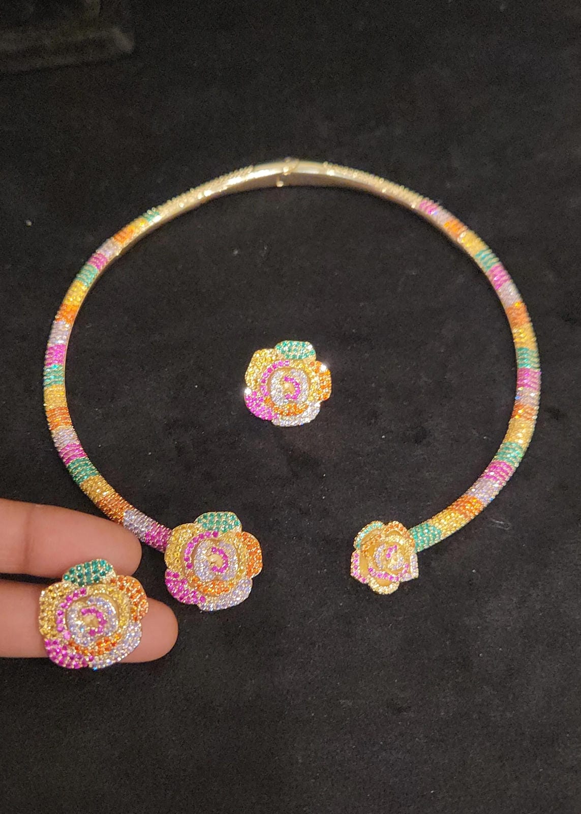 Diamond Finish Fusion Rose Design Kante