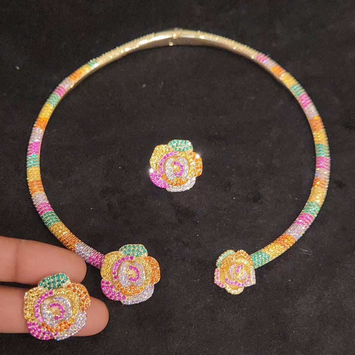 Diamond Finish Fusion Rose Design Kante