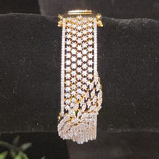 Celestial Star CZ Diamond Finish Bracelet