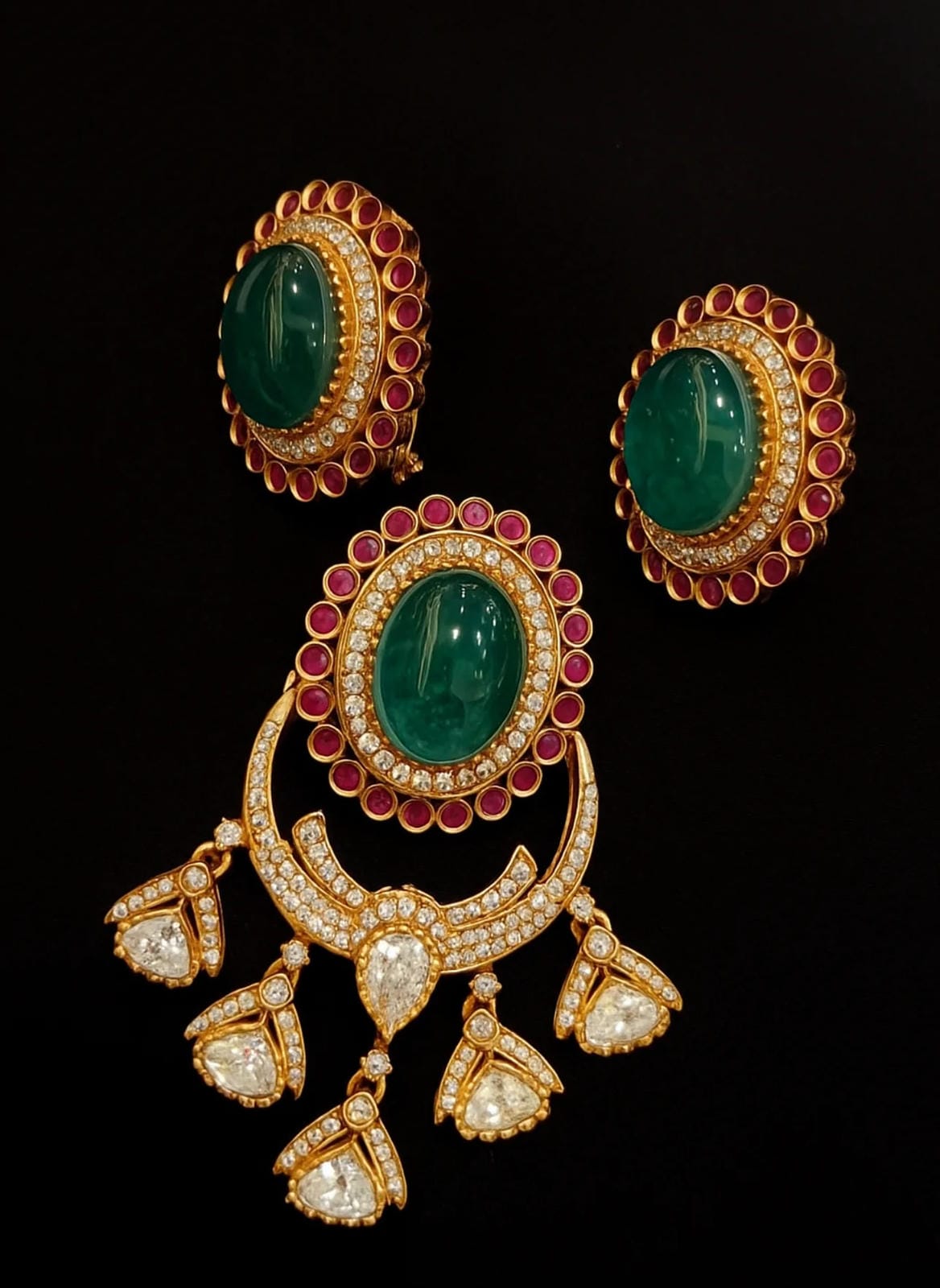 Polki Kundan Pendant
