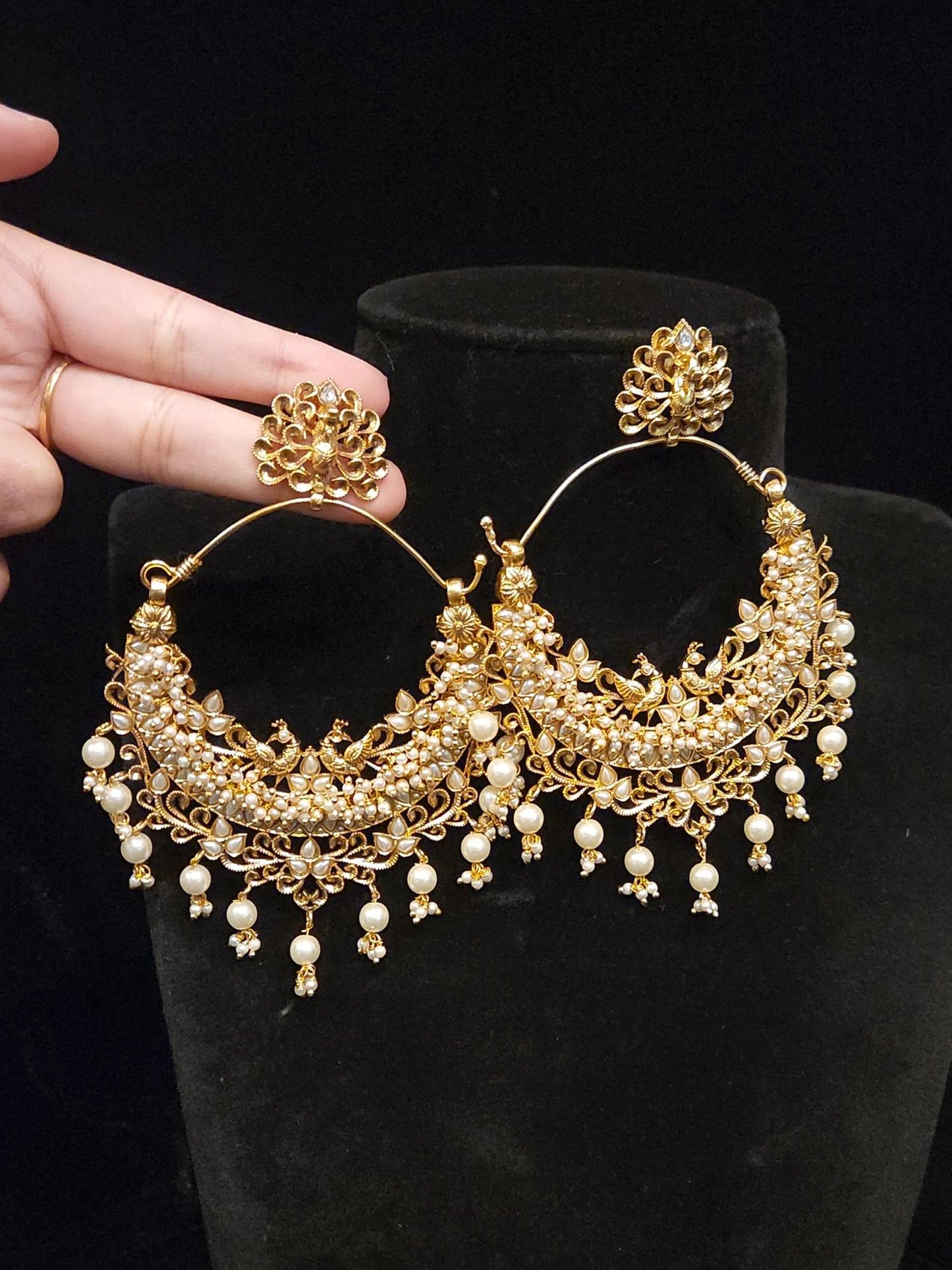 Long statement Earrings