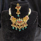 Multi-Color Polki Kundan Necklace Set