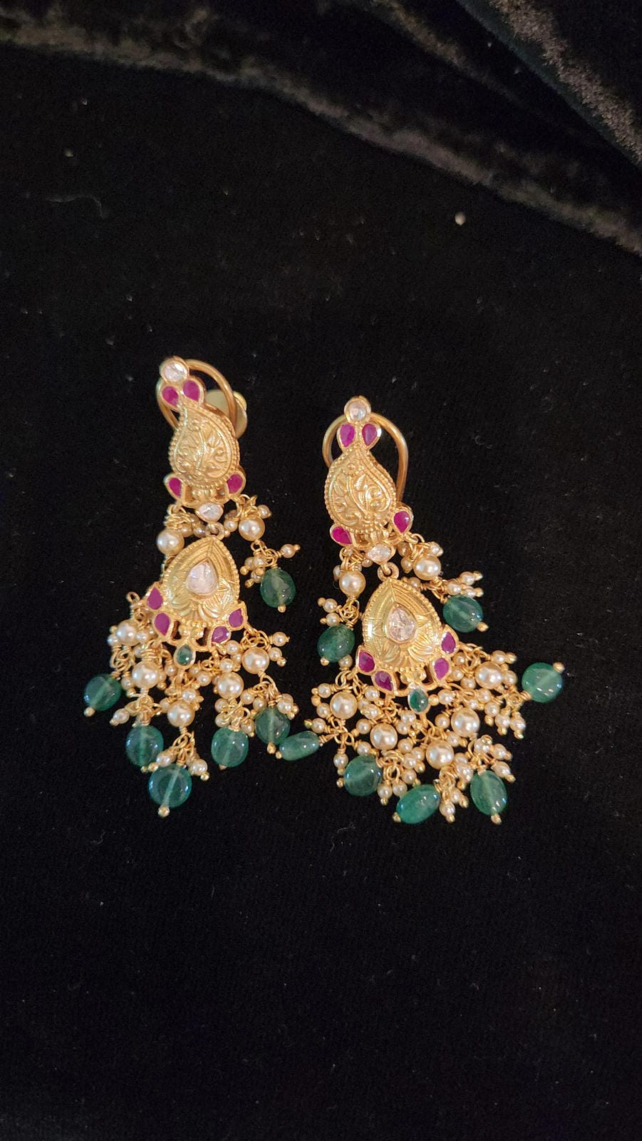 Majestic Swarovski Pearl 92.5 Silver Haram