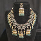 Victorian Peacock & Emerald Necklace Set