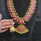 Jadau Kundan Mango Necklace & Jhumka Set