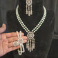 Double Layer Pearl Bridal Set