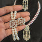 Double Layer Pearl Bridal Set