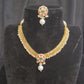 Pachi Kundan Necklace Set with Sugar Bead & Pearls
