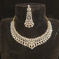 Luxury Diamond Finish Necklace Set