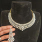 Luxury Diamond Finish Necklace Set