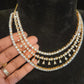 Sparkling Diamond Finish Necklace Multi-Layered Neckset