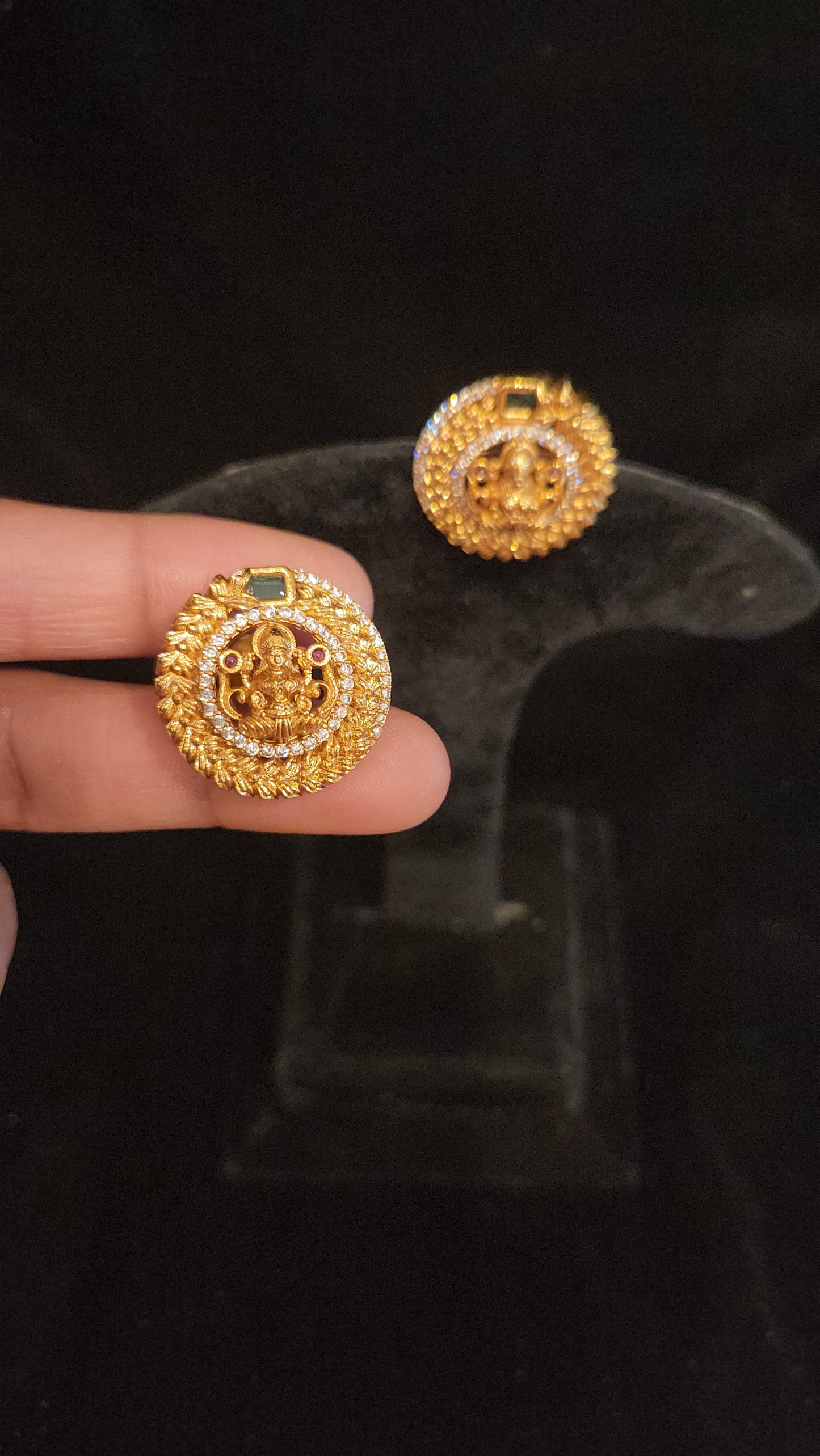 Divine Lakshmi Devi Studs