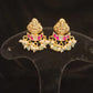 Traditional Kundan Lakshmi Devi Studs