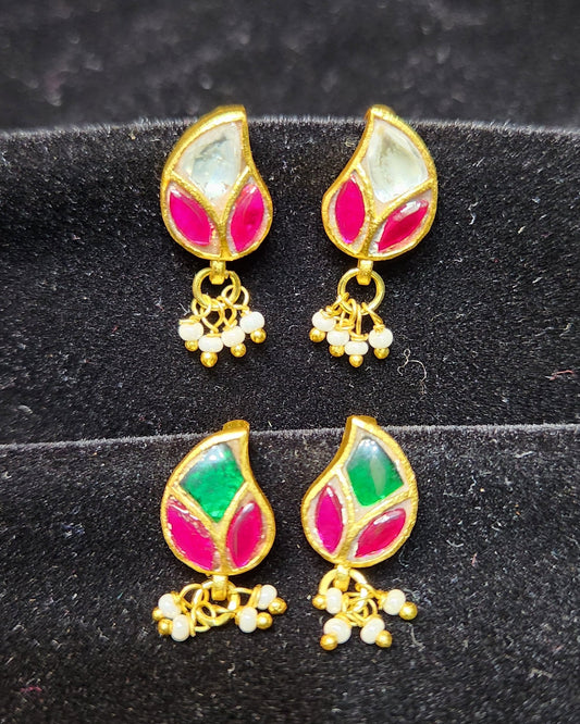 Mango Design Kundan Bugadis