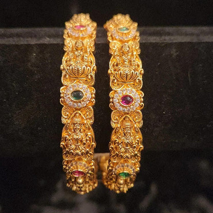 Traditional Multi Color Nakshi Lakshmi Bangles