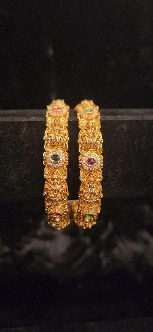 Traditional Multi Color Nakshi Lakshmi Bangles