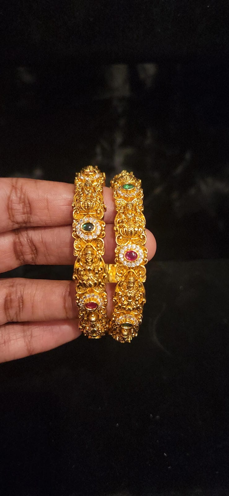 Traditional Multi Color Nakshi Lakshmi Bangles