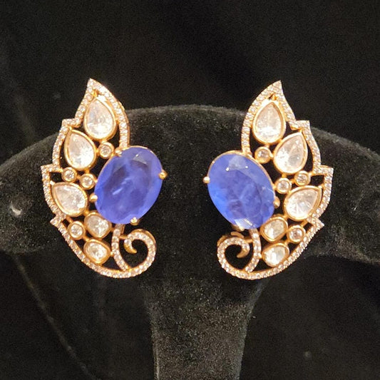 Brilliant Moissanite Design Studs