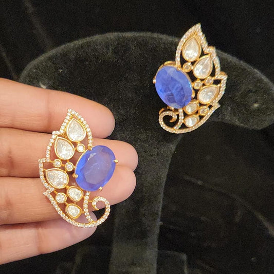 Brilliant Moissanite Design Studs