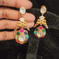 Exotic Navratan Bird Earrings