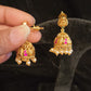 Divine Lakshmi Design Jhumkas