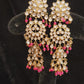 Authentic Kundan Chandbali Earrings