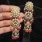 Authentic Kundan Chandbali Earrings