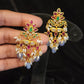 Vibrant Polki Design Earrings