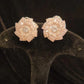 Sparkling CZ Floral Studs