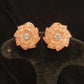Sparkling CZ Floral Studs