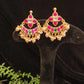 Authentic Kundan Chandbali Earrings