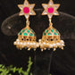 Traditional Kundan Star Jhumkas