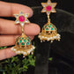 Traditional Kundan Star Jhumkas