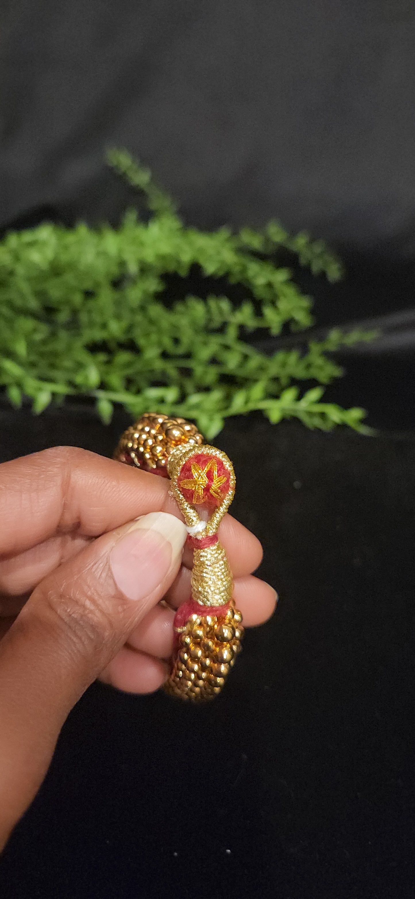 Golden Beads  Adjustable Kada