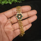 Pachi Kundan Floral Bracelet