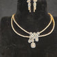 Double Layer Designer Necklace Set