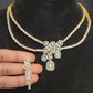 Double Layer Designer Necklace Set