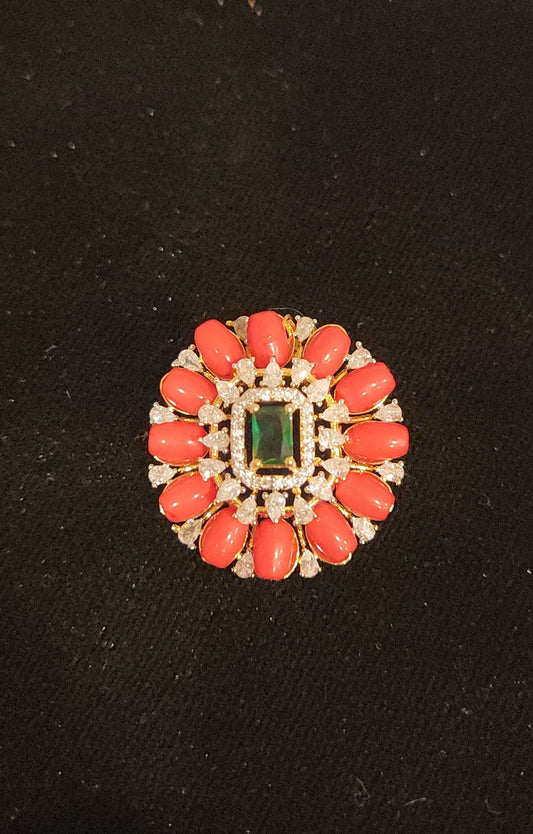 Coral Flower Pendent