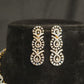 Designer CZ Floral Necklace Set