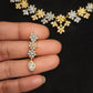Gold & Diamond Alternating Floral Necklace Set