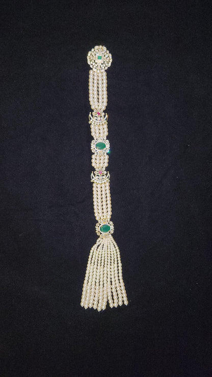 Opulent Pearl Emerald & Ruby Jada