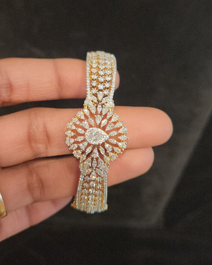 Sparkling Tear Drop CZ Bracelet