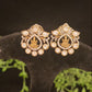 Auspicious Lakshmi Devi Moissanite Studs