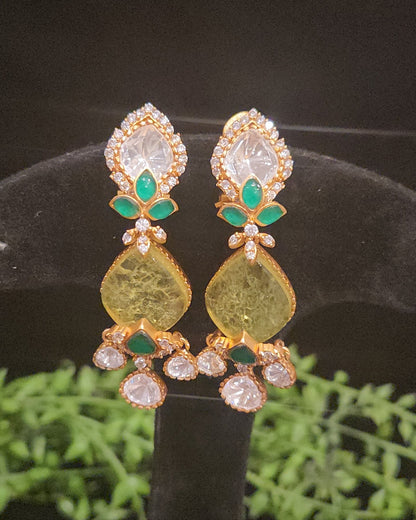 Dazzling Double Eight Moissanite Earrings