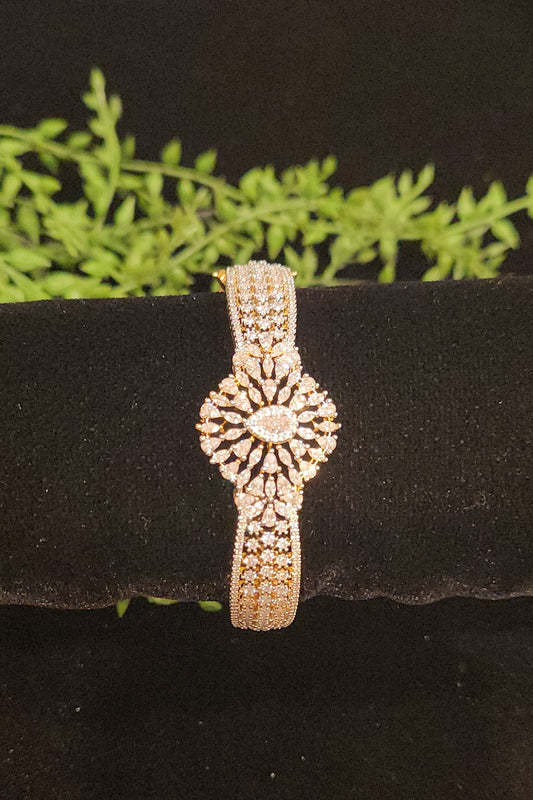 Sparkling Tear Drop CZ Bracelet