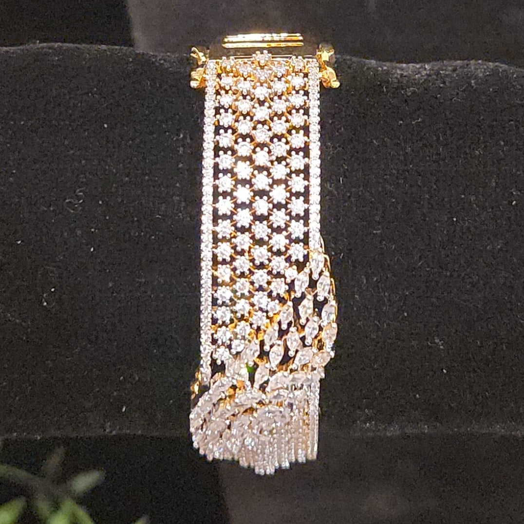 Celestial Star CZ Diamond Finish Bracelet