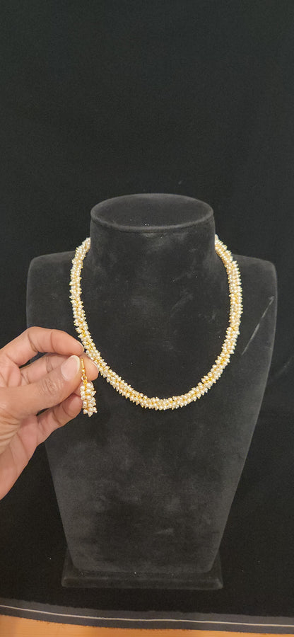 Designer Multi-Strand pearl Mala