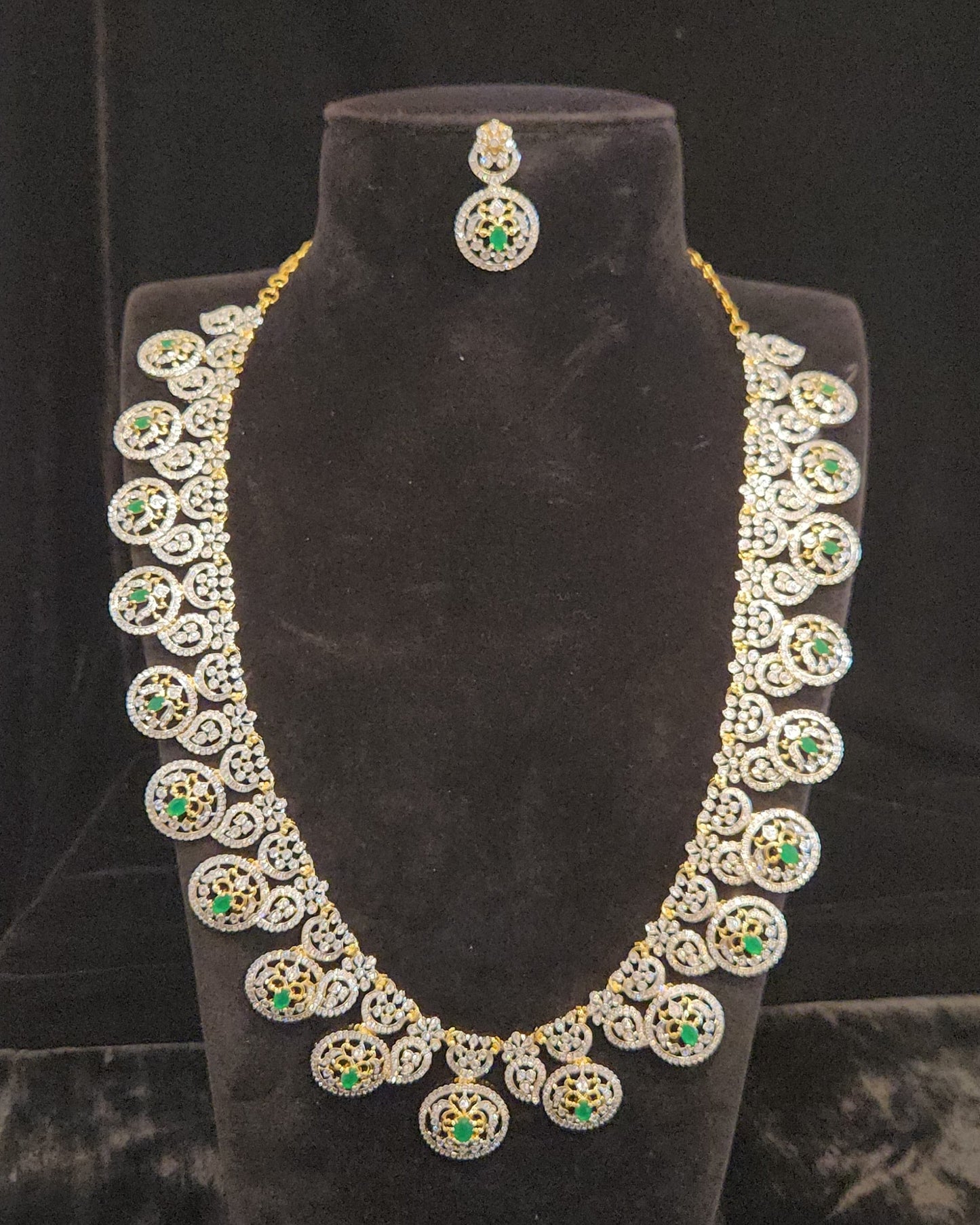 Diamond Finish Mango Bottu Haram