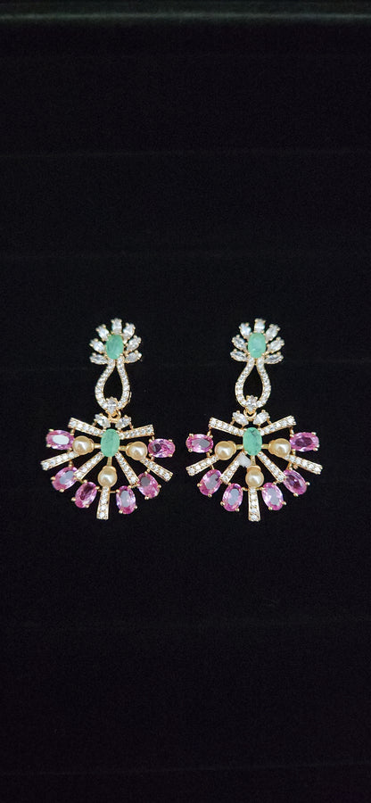Charming Floral Petal Earrings