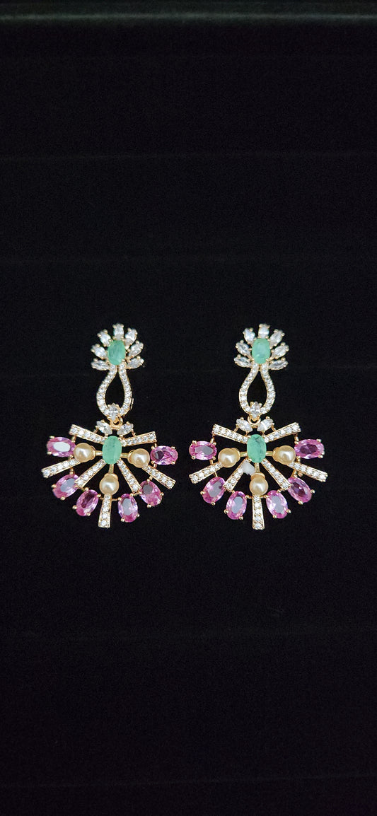 Charming Floral Petal Earrings